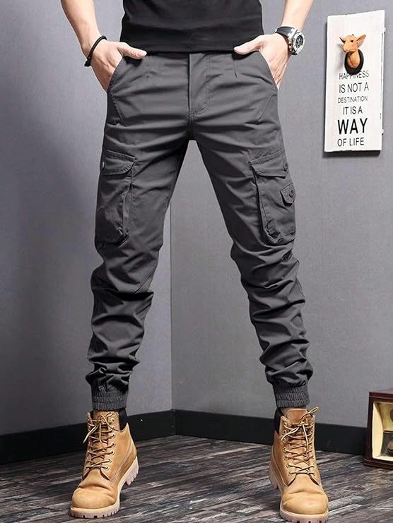 Lymio Men Cargo || Men Cargo Pants || Men Cargo Pants Cotton || Cargos for Men (Cargo-09-12) | Online Shop